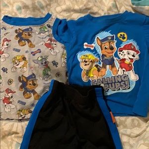 18 month boys short sets